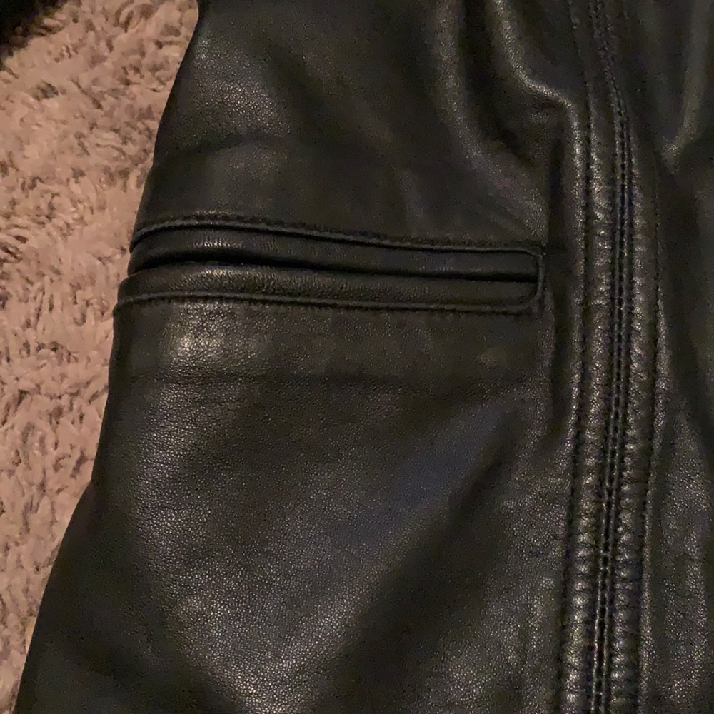 Relativity Black Leather Jacket - image 6